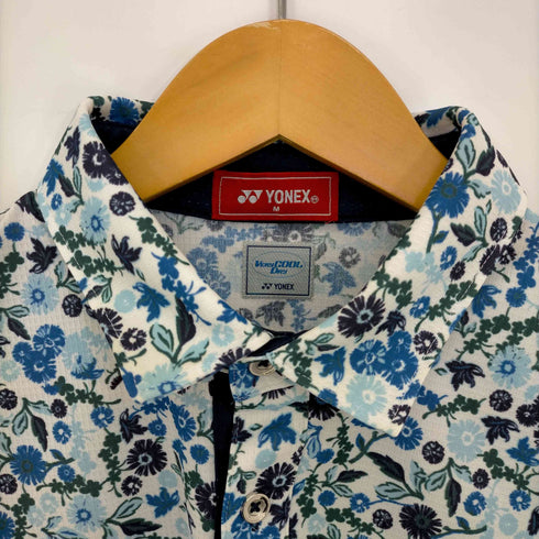 ヨネックス YONEX 花柄ポロシャツ メンズ JPN:M