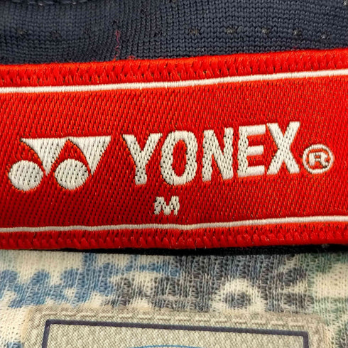 ヨネックス YONEX 花柄ポロシャツ メンズ JPN:M
