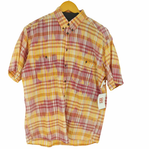 INDIA MADRAS BD S/S チェックシャツ メンズ import:M