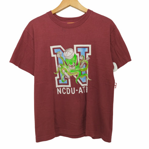 フェローズ PHERROWS NCDU-ATB オクトパスプリント 半袖Tシャツ メンズ M