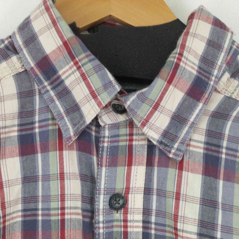 ハーレーダビッドソン HARLEY-DAVIDSON エポレット S/S チェックシャツ メンズ import:M