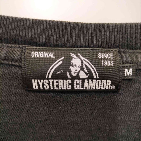 ヒステリックグラマー HYSTERIC GLAMOUR Y2K HYSTERIC BEAR プリントフェードTシャツ レディース M