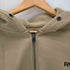 ルーカ RVCA FAKE RVCA ZIP HOODIE メンズ import:M