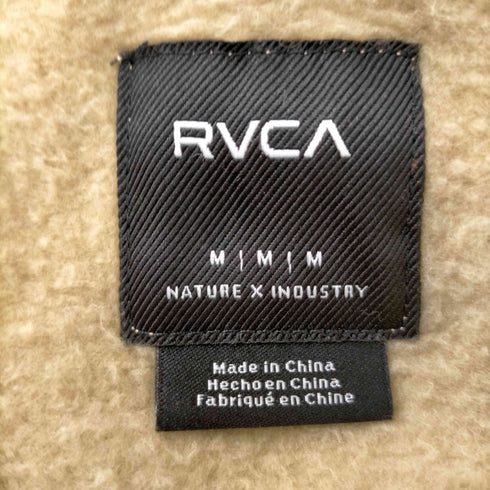 ルーカ RVCA FAKE RVCA ZIP HOODIE メンズ import:M