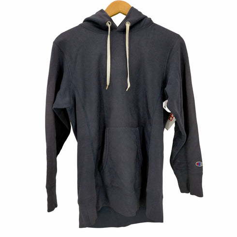 チャンピオン Champion REVERSE WEAVE ナス紺 プルオーバーパーカー メンズ import:M