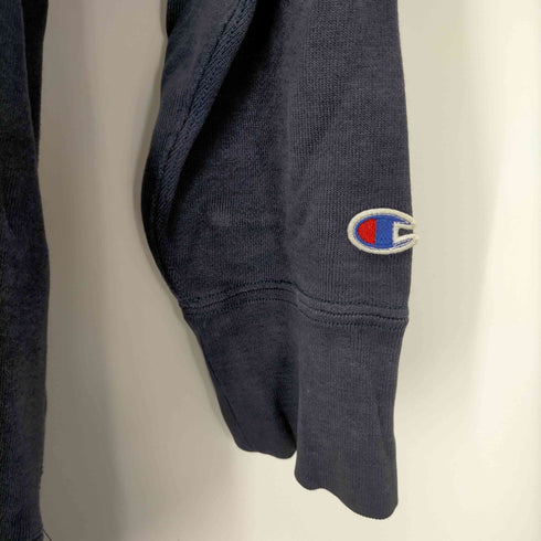 チャンピオン Champion REVERSE WEAVE ナス紺 プルオーバーパーカー メンズ import:M