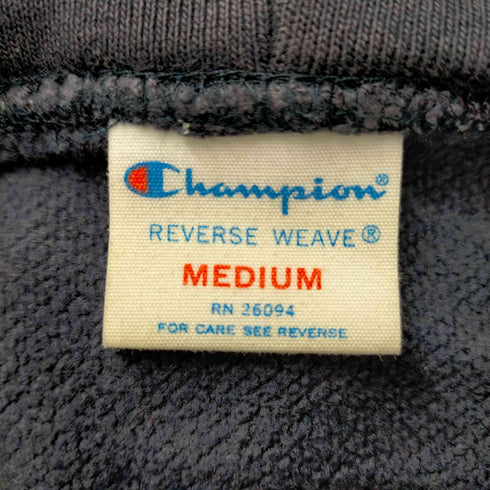チャンピオン Champion REVERSE WEAVE ナス紺 プルオーバーパーカー メンズ import:M