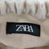 ザラ ZARA MADE IN INDIA インドコットン クロッシェトートバッグ レディース M
