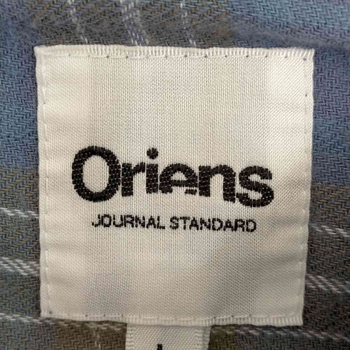 ジャーナルスタンダード JOURNAL STANDARD Oriens チェックフードネルシャツ メンズ JPN:L