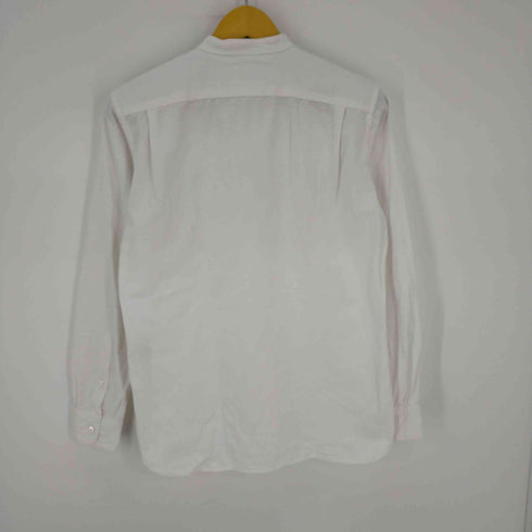ユナイテッドアローズグリーンレーベルリラクシング UNITED ARROWS green label relaxing バンドカラーL/Sシャツ メンズ JPN:S