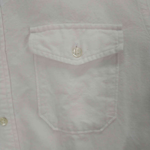 ユナイテッドアローズグリーンレーベルリラクシング UNITED ARROWS green label relaxing バンドカラーL/Sシャツ メンズ JPN:S