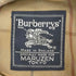 バーバリーズ BURBERRY’S 80s~90s England製 東京 丸善 裏地チェック 比翼ステンカラーコート メンズ