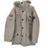 エレッセ ellesse ファーフード ロゴワッペン ダウンジャケット メンズ import:L