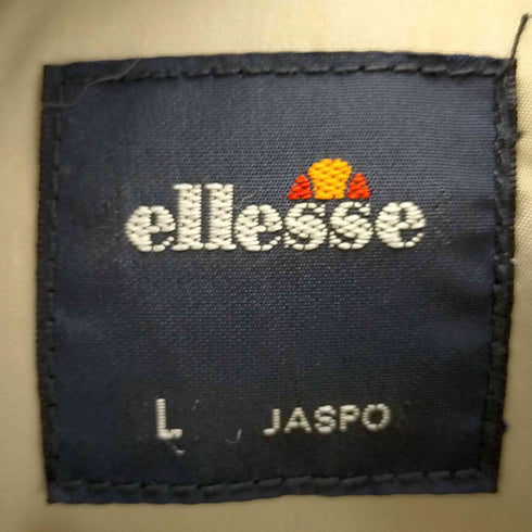 エレッセ ellesse ファーフード ロゴワッペン ダウンジャケット メンズ import:L