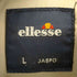 エレッセ ellesse ファーフード ロゴワッペン ダウンジャケット メンズ import:L