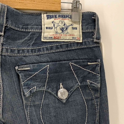 トゥルーレリジョン TRUE RELIGION RICKY デニムパンツ メンズ US:34-35