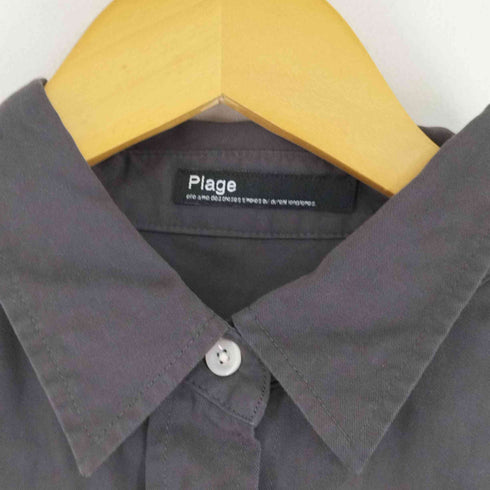 プラージュ PLAGE 23SS douce cotton wash シャツ レディース