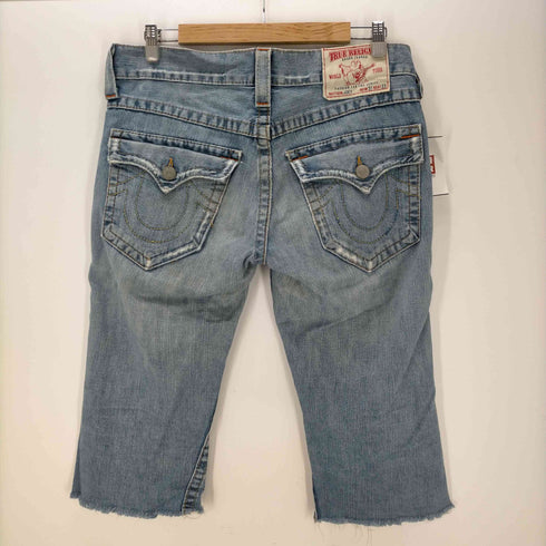 トゥルーレリジョン TRUE RELIGION JOEY カットオフ デニムパンツ メンズ US:32-33