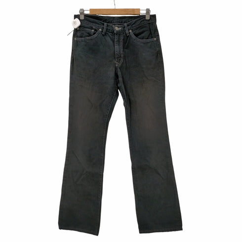 リーバイス Levis OLD 日本製 517 ブラックデニム フレアパンツ ブーツカット メンズ US:32-33