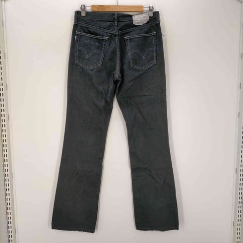 リーバイス Levis OLD 日本製 517 ブラックデニム フレアパンツ ブーツカット メンズ US:32-33