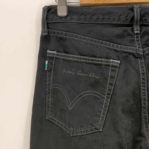 リーバイス Levis OLD 日本製 517 ブラックデニム フレアパンツ ブーツカット メンズ US:32-33