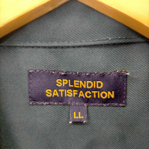 スプレンディッド サティスファクション SPLENDID SATISFACTION 虎刺繍 ツイルベトジャンシャツ メンズ LL