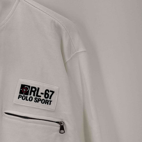 ポロスポーツラルフローレン POLO SPORT RALPH LAUREN RL-67 ハーフジップ スウェット メンズ import:M
