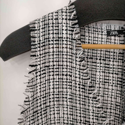 ザラ ZARA ミディテクスチャーワンピース レディース import:L