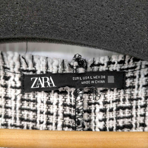 ザラ ZARA ミディテクスチャーワンピース レディース import:L