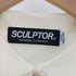 スカルプター SCULPTOR クロップド ニット ポロシャツ レディース JPN:M
