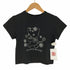 ITZAVIBE キャラクター ラインストーン S/S Tシャツ 韓国 レディース OS