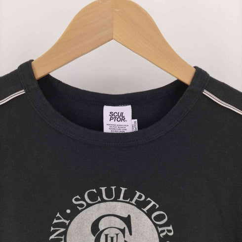 スカルプター SCUL PTOR サークル ロゴ プリント S/S Tシャツ レディース JPN:S