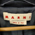 マルニ MARNI 22AW ウールナイロンフランネルチェスターフィールドコート メンズ JPN:44