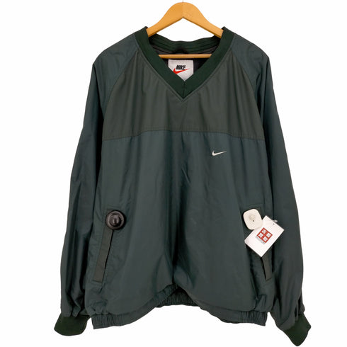 ナイキ NIKE 白タグ Vネック ナイロンプルオーバー メンズ import:XL