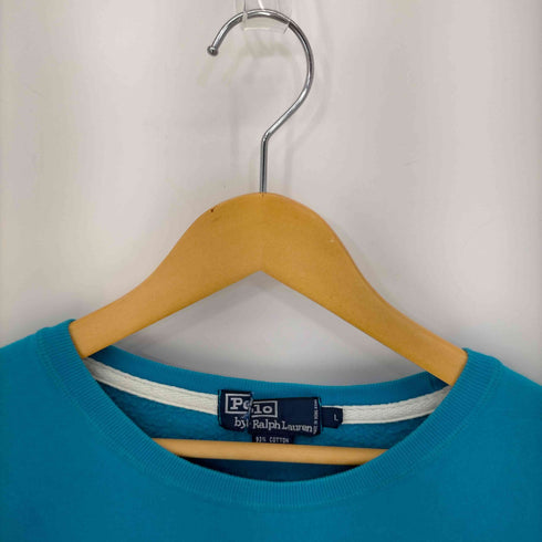 ポロバイラルフローレン Polo by RALPH LAUREN スモールポニー刺繍クルーネックスウェット メンズ import:L