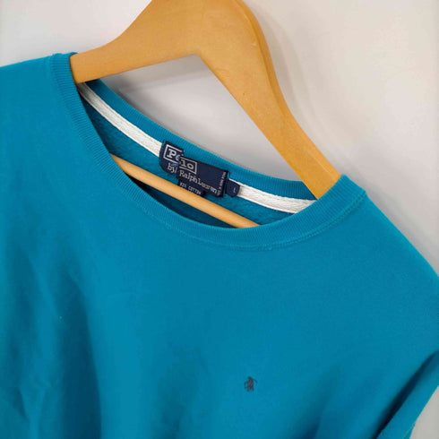 ポロバイラルフローレン Polo by RALPH LAUREN スモールポニー刺繍クルーネックスウェット メンズ import:L