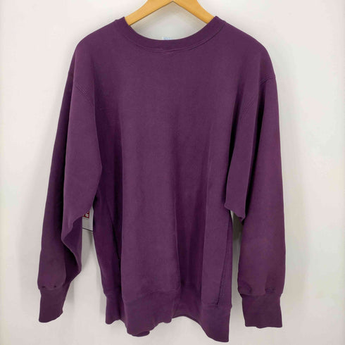 チャンピオン Champion 90S 刺繍タグ MADEI N USA REVERSEWEAVE 目あり クルーネックスウェット メンズ import:XL