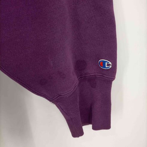 チャンピオン Champion 90S 刺繍タグ MADEI N USA REVERSEWEAVE 目あり クルーネックスウェット メンズ import:XL