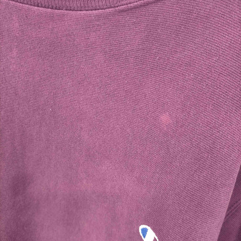 チャンピオン Champion 90S 刺繍タグ MADEI N USA REVERSEWEAVE 目あり クルーネックスウェット メンズ import:XL