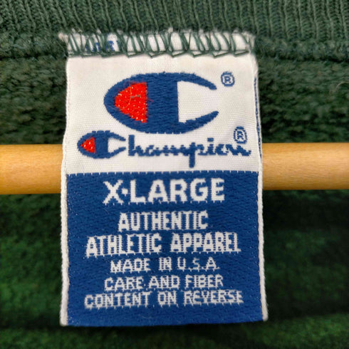 チャンピオン Champion 90S MADE IN USA Vガゼットクルーネックスウェット HEINEKEN メンズ import:XL
