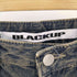ブラックアップ BLACKUP USED加工 ウォッシュド クロップド デニムパンツ Y2K レディース JPN:S