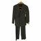 Eleven Suit 3ピース 2B チェック ウール テーラード ジャケット 切替ベスト YZIP ノータック スラックス パンツ セットアップ メンズ 76