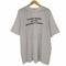 フルーツオブザルーム FRUIT OF THE LOOM USA製 メッセージプリント Tシャツ メンズ import:XL