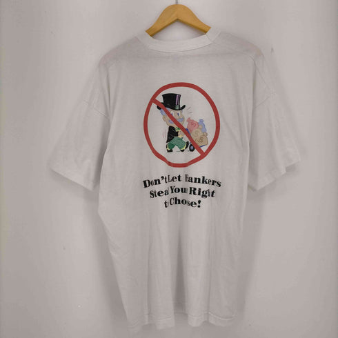 フルーツオブザルーム FRUIT OF THE LOOM USA製 メッセージプリント Tシャツ メンズ import:XL