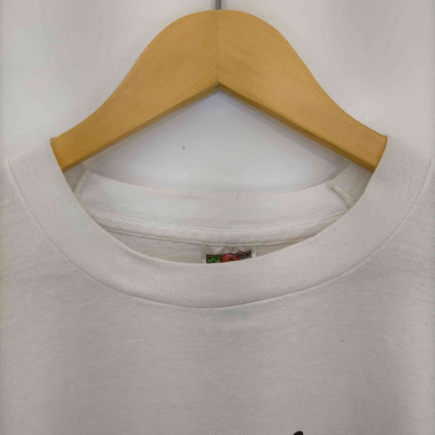 フルーツオブザルーム FRUIT OF THE LOOM USA製 メッセージプリント Tシャツ メンズ import:XL