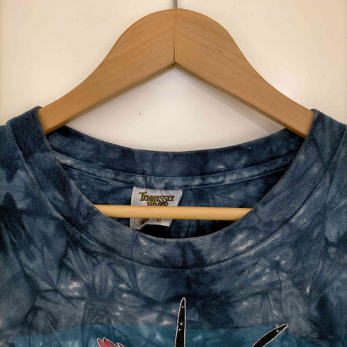 テネシーリバー TENNESSEE RIVER USA製 タイダイボディ 1996© ネイティブアメリカン Tシャツ 袖裾シングル メンズ import:XL