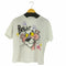 ザラ ZARA 両面プリント S/STシャツ レディース US M
