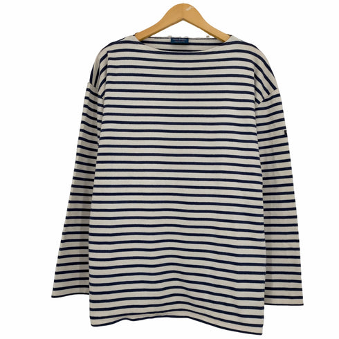 セントジェームス SAINT JAMES ボーダー バスクシャツ オーバーサイズ メンズ import:XL