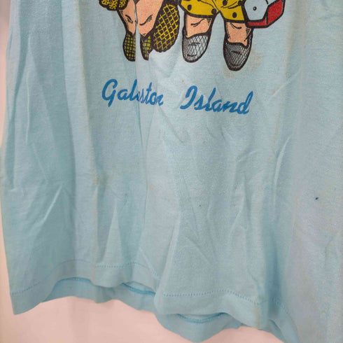 スクリーンスターズ SCREEN STARS USA製 袖裾シングルステッチ VACATION Tシャツ メンズ import:M
