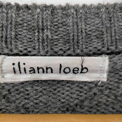 イリアンローヴ iliann loeb ブリティッシュウール プルオーバー レディース
